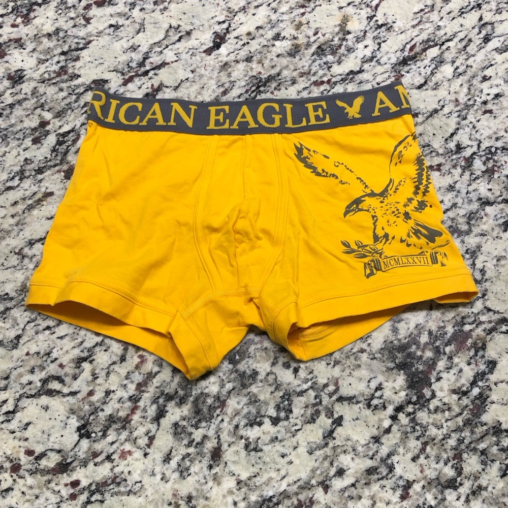 Rare American Eagle Outfitters Yellow Boxer Briefs